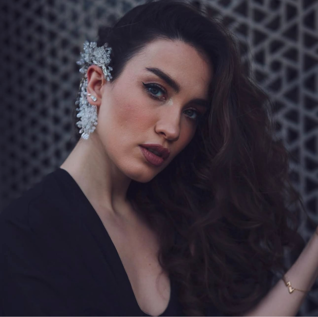 Statement jewelry portrait